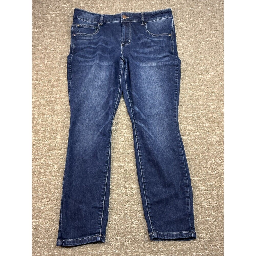 Maurice's Jeans. Women's 18w Short. Dark Wash Stretch Denim. Everflex High Rise